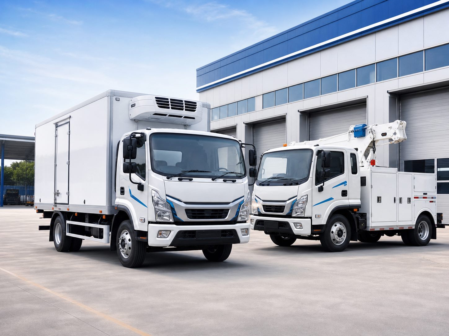 Xe chuyên dụng và xe đông lạnh hiện đại